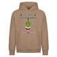 Irreverent humour hand gesture Christmas Oversized Hoodie
