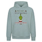 Irreverent humour hand gesture Christmas Oversized Hoodie