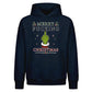 Irreverent humour hand gesture Christmas Oversized Hoodie