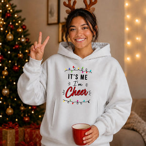 Fun Swiftie It's Me I'm Cheer Christmas Oversized Hoodie