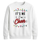 It's Me I'm Cheer Fairy Lights Christmas Unisex Sweatshirt