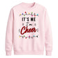 It's Me I'm Cheer Fairy Lights Christmas Unisex Sweatshirt