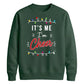 It's Me I'm Cheer Fairy Lights Christmas Unisex Sweatshirt