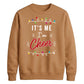 It's Me I'm Cheer Fairy Lights Christmas Unisex Sweatshirt
