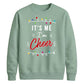 It's Me I'm Cheer Fairy Lights Christmas Unisex Sweatshirt