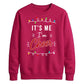 It's Me I'm Cheer Fairy Lights Christmas Unisex Sweatshirt