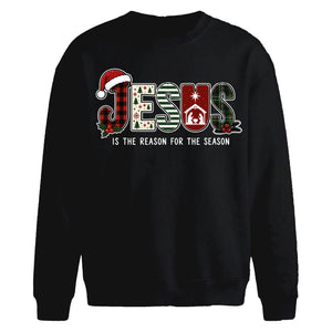 Jesus Is The Reason For The Christmas Oversized Sweatshirt