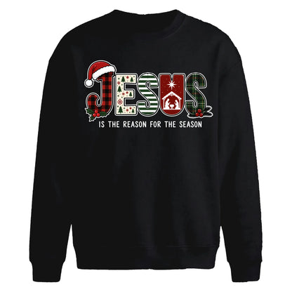 Jesus Is The Reason For The Christmas Oversized Sweatshirt