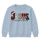 Jesus Is The Reason For The Season Christmas Kids Sweatshirt