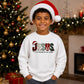 Jesus Is The Reason For The Season Christmas Kids Sweatshirt