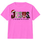 Jesus Reason For The Season Slogan Christmas Kids T-Shirt