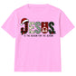 Jesus Reason For The Season Slogan Christmas Kids T-Shirt