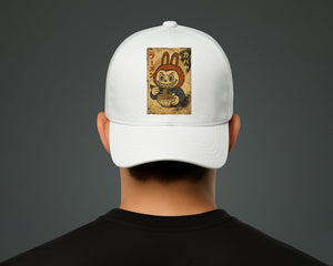 Labubu Baseball Cap, Cute & Cool Cartoon Men & Women Hat, Streetwear Lovers Gift Size Adjuster Hat M8410