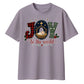 Joy To The World Nativity Art Christmas Oversized T-Shirt