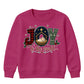 Joy To The World Nativity Graphic Christmas Kids Sweatshirt