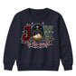 Joy To The World Nativity Graphic Christmas Kids Sweatshirt