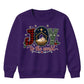 Joy To The World Nativity Graphic Christmas Kids Sweatshirt