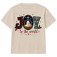 Joy To The World Nativity Scene Art Christmas Kids T-Shirt
