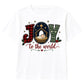 Joy To The World Nativity Scene Art Christmas Kids T-Shirt
