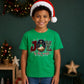 Joy To The World Nativity Scene Art Christmas Kids T-Shirt