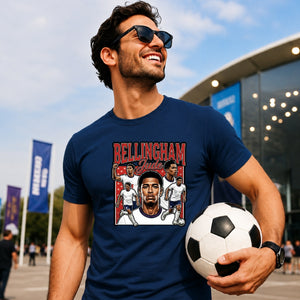Jude Bellingham 10 Football Star Portrait Unisex T-Shirt