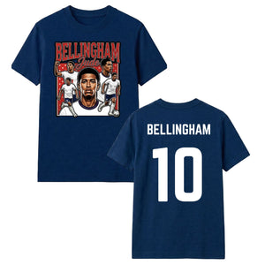 Jude Bellingham 10 Football Star Portrait Unisex T-Shirt