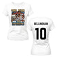 Jude Bellingham Experience 10 Football Ladies T-Shirt