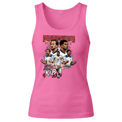 Kane Bellingham England Dynamic Duo Ladies Tank Top