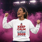 Keep Calm 2009 T20 Women Cricket Sweatshirt - ICC T20 World Cup