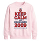 Keep Calm 2009 T20 Women Cricket Sweatshirt - ICC T20 World Cup