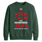 Keep Calm 2009 T20 Women Cricket Sweatshirt - ICC T20 World Cup