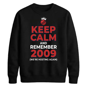Keep Calm 2009 T20 Women Cricket Sweatshirt - ICC T20 World Cup