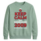 Keep Calm 2009 T20 Women Cricket Sweatshirt - ICC T20 World Cup