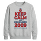 Keep Calm 2009 T20 Women Cricket Sweatshirt - ICC T20 World Cup