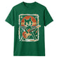 Retro Rock Cat Guitarist Unisex T-Shirt