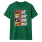 Eat Sleep Anime Repeat Unisex T Shirt