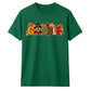 Fall GOBBLE turkey block text Thanksgiving Unisex T-Shirt