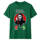 Funny ghost face phone call graphic Halloween Unisex t-shirt