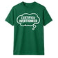 Funny Thought Bubble Certified Overthinker Unisex T-Shirt