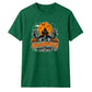 Haunted house scary night graphic Halloween Unisex t-shirt