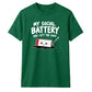 Introverted social battery dead Funny Memes Unisex T-Shirt