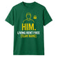Personalise Rent Free Football Tournament Unisex T-Shirt