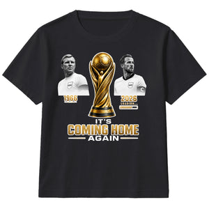 Kids England Football 1966 2026 Trophy Graphic T-Shirt