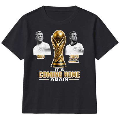 Kids England Football 1966 2026 Trophy Graphic T-Shirt