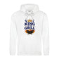 Worlds Best Dad Fathers Day King Grill Crown BBQ Hoodie Father Day Hoodie - Gift for Dad UK
