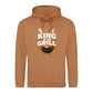 Worlds Best Dad Fathers Day King Grill Crown BBQ Hoodie Father Day Hoodie - Gift for Dad UK