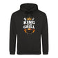Worlds Best Dad Fathers Day King Grill Crown BBQ Hoodie Father Day Hoodie - Gift for Dad UK