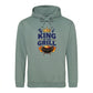 Worlds Best Dad Fathers Day King Grill Crown BBQ Hoodie Father Day Hoodie - Gift for Dad UK