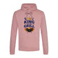 Worlds Best Dad Fathers Day King Grill Crown BBQ Hoodie Father Day Hoodie - Gift for Dad UK