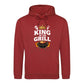 Worlds Best Dad Fathers Day King Grill Crown BBQ Hoodie Father Day Hoodie - Gift for Dad UK
